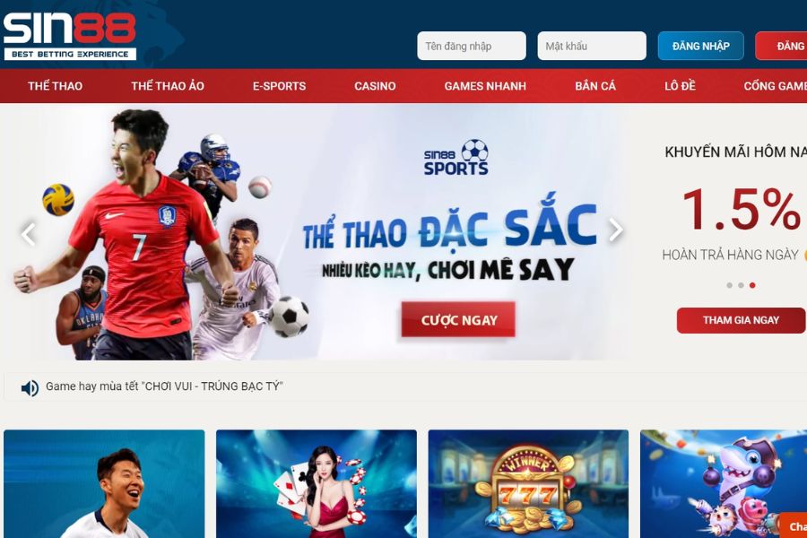 Hướng Dẫn Đăng Ký Sin88 2 Tổng quan thông tin về Sin88