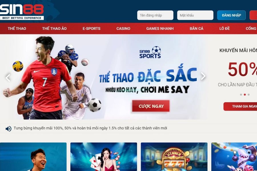 Trang chủ 33 Những ưu điểm khi tải app Sin88 để sử dụng