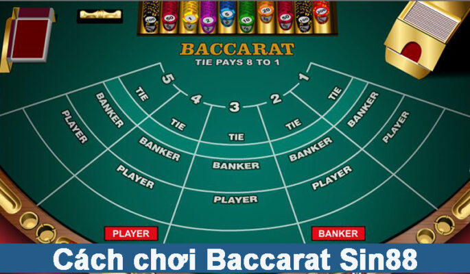 Hướng dẫn chi tiết cách chơi Baccarat Sin88 cho tân binh tham gia ngay