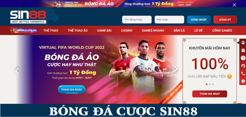 Tìm hiểu và hướng dẫn bóng đá cược trực tuyến trên SIN88