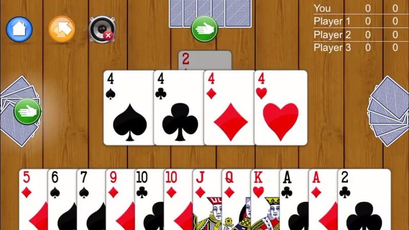 Các tình huống phỏm ù khan thường xuất hiện 1 Các tình huống phỏm ù khan thường xuất hiện