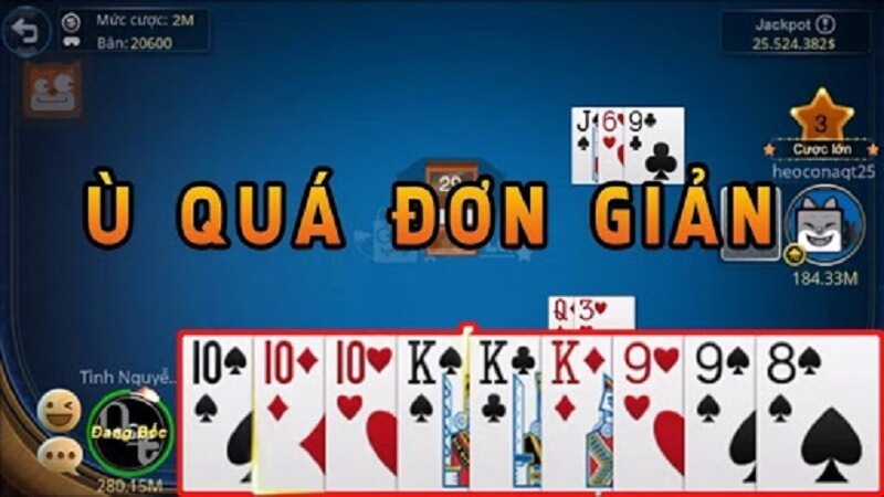 Những kiểu Ù có trong bài Phỏm